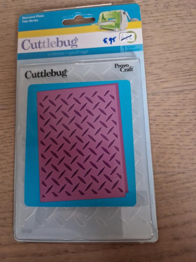 Cuttlebug Embossing Mal 37-1910, Hobby en Vrije tijd, Kaarten | Zelf maken, Ophalen of Verzenden, Nieuw