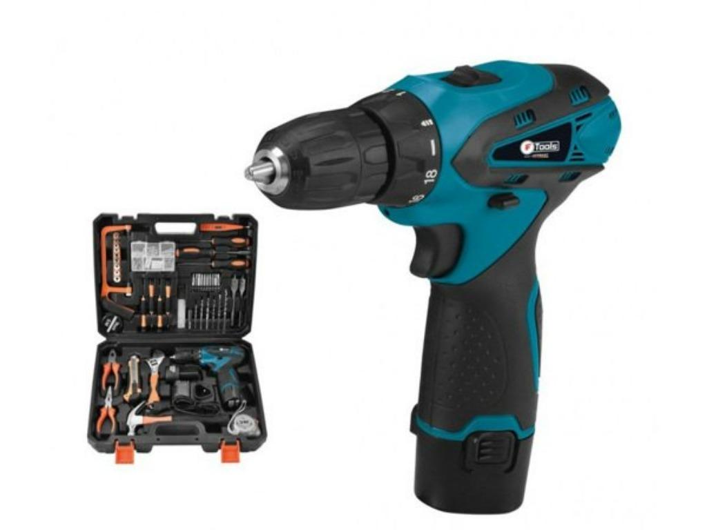 Boormachine met diverse tools | F-Tools | NIEUW uit voorraad, Ophalen, Nieuw
