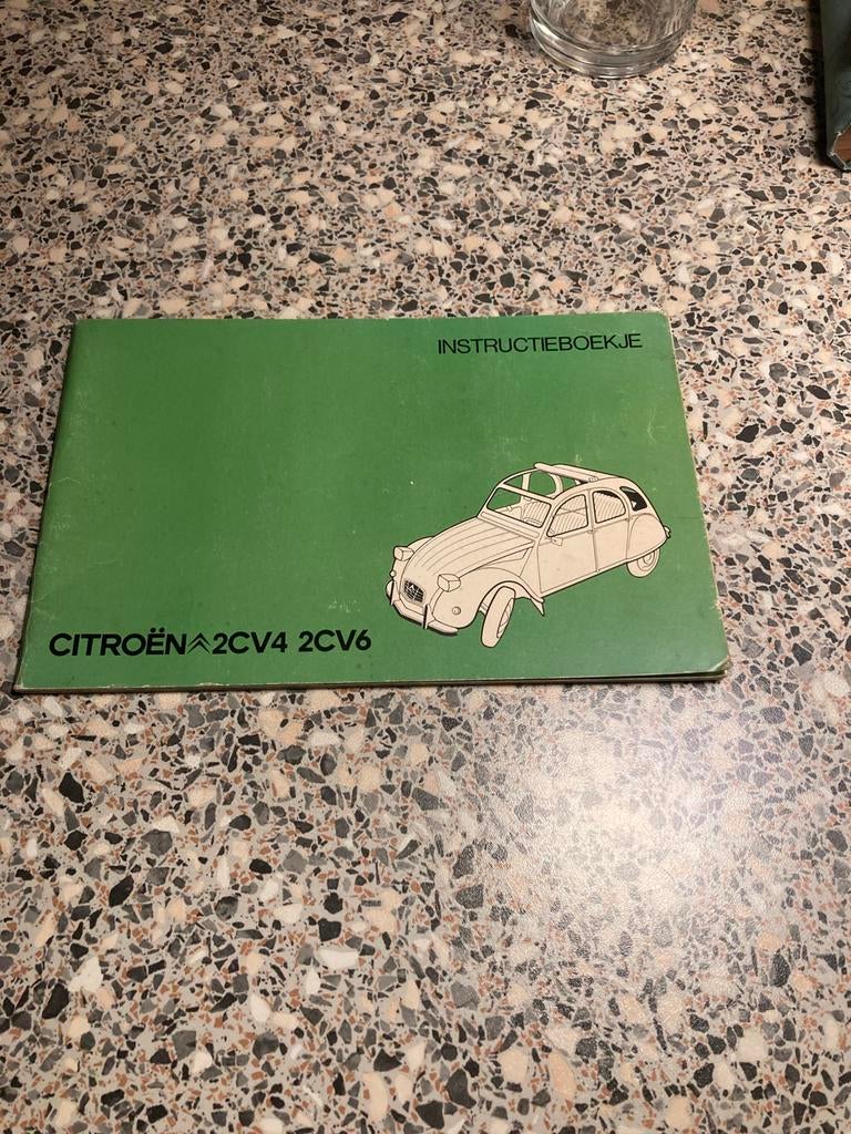 Citroen.  2 CV4. 2CV6, Auto diversen, Handleidingen en Instructieboekjes, Ophalen of Verzenden