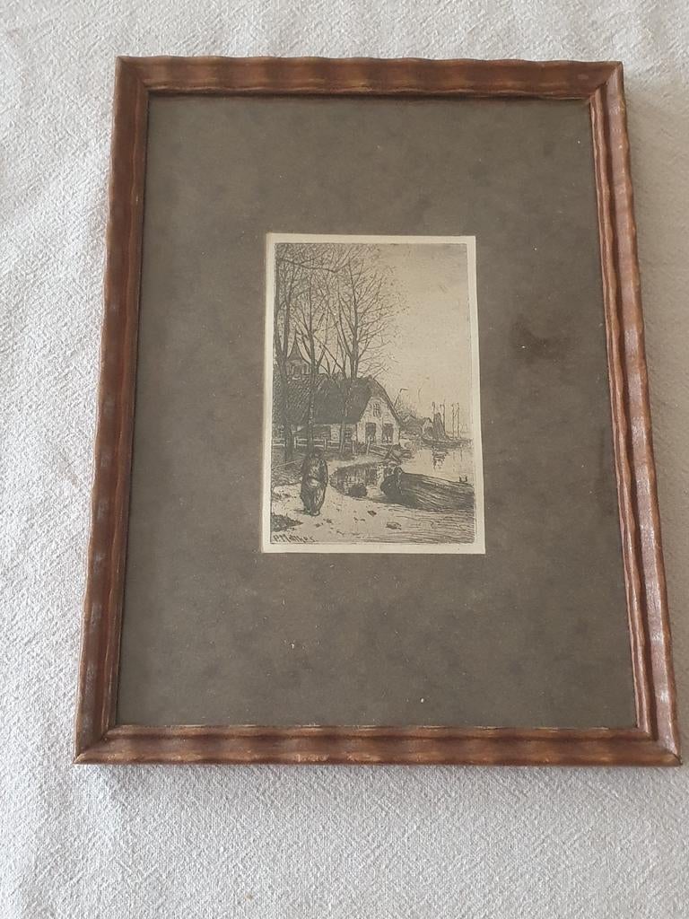 Ets Oskar Paul Matthes boer op weg naar huis, Ophalen