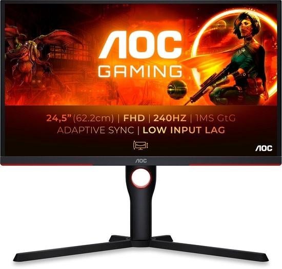 AOC 25G3ZM 25 inch Full HD Gaming Monitor 240Hz, Computers en Software, Monitoren, Gaming, In hoogte verstelbaar, Nieuw, Ophalen of Verzenden
