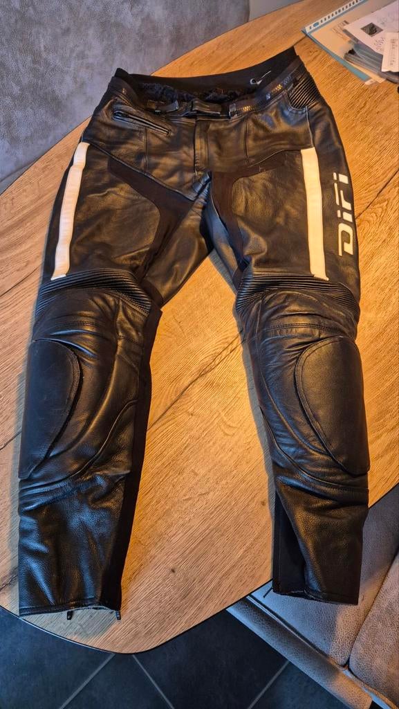 Dames leren motorbroek, Motoren, Broek | leer, Difi, Ophalen of Verzenden, Dames