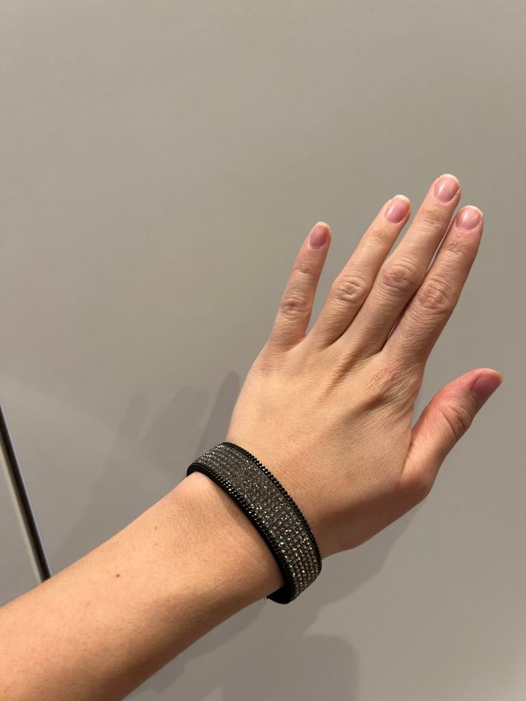 Biba armband NIEUW, Verzenden, Nieuw, Zwart, Leer