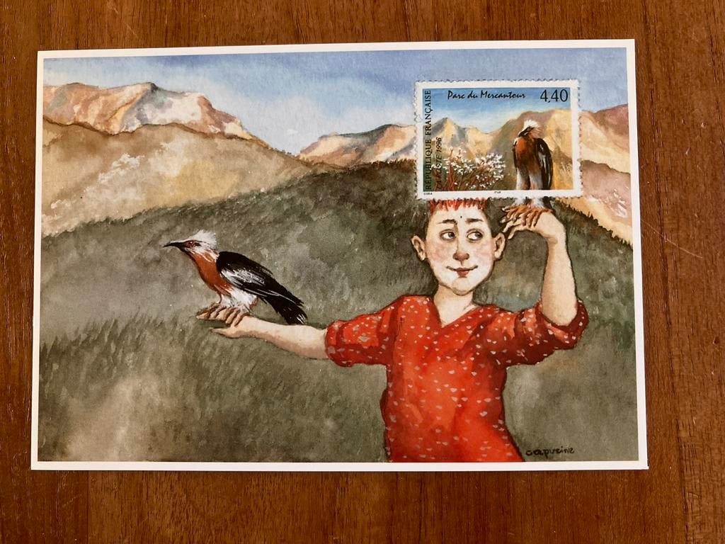 Capucine Mazille - De Roofvogels, Ophalen of Verzenden, 1980 tot heden, Ongelopen, Vogel