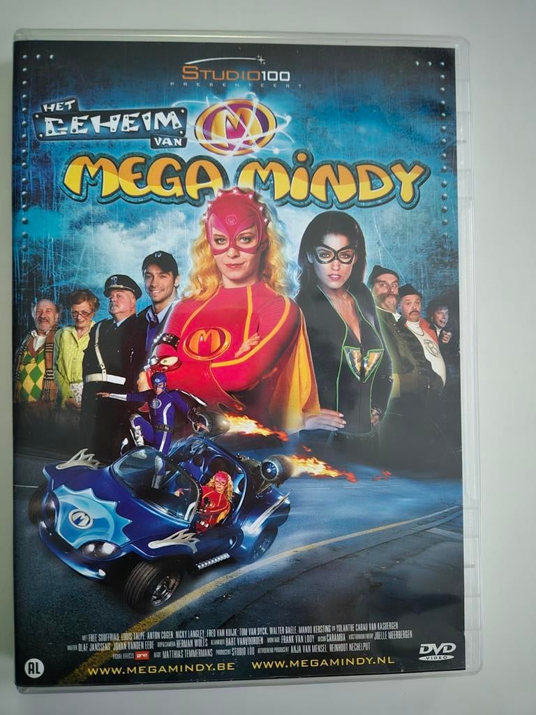 Mega Mindy - Het Geheim van Mega Mindy DVD, Avontuur, Alle leeftijden, Ophalen of Verzenden, Zo goed als nieuw