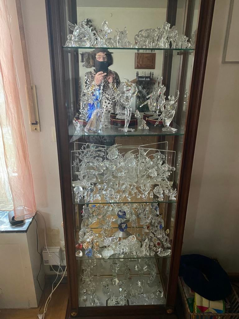 Swarofski. Te koop  kast vol, Ophalen of Verzenden, Zo goed als nieuw, 25 tot 50 cm