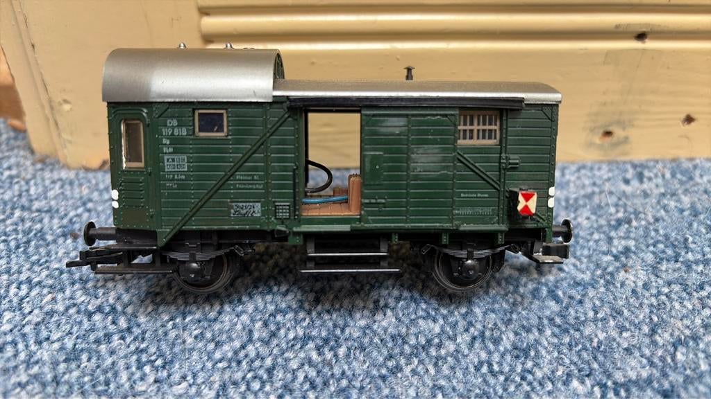 Fleischmann 5301 Güterzugbegleitwagen, DB, Gelijkstroom, Fleischmann, Wagon, Ophalen of Verzenden