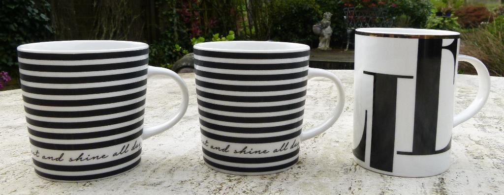 3 x ELLE HOME Mok Eat Diamonds for Breakfest  Shine All Day, Huis en Inrichting, Keuken | Servies, Nieuw, Ophalen of Verzenden