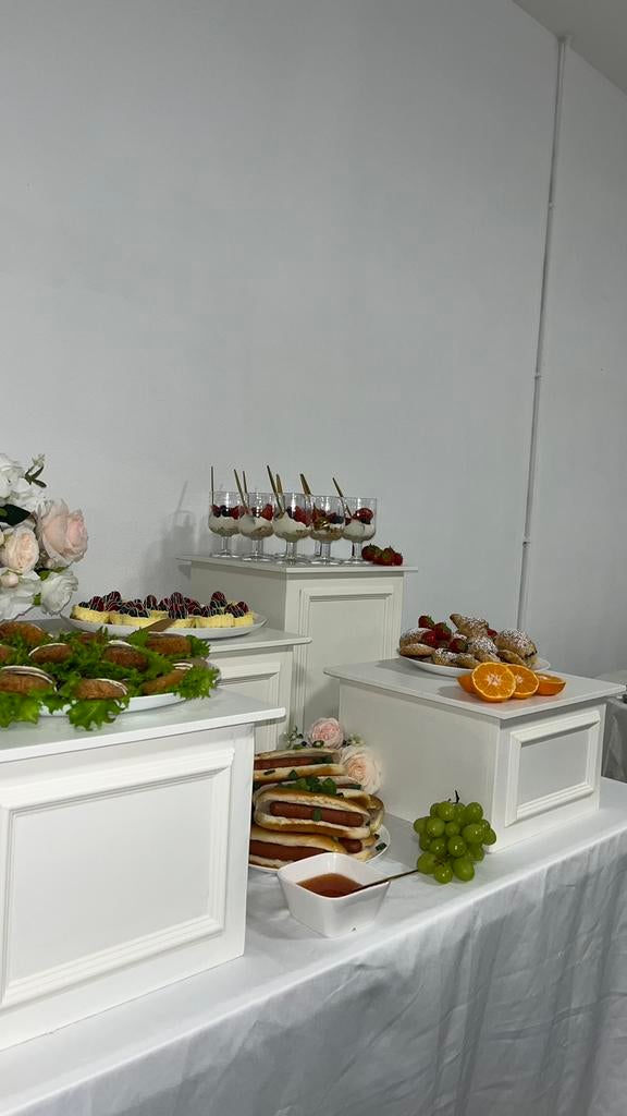 Buffetblokken te huur, Ophalen, Zo goed als nieuw