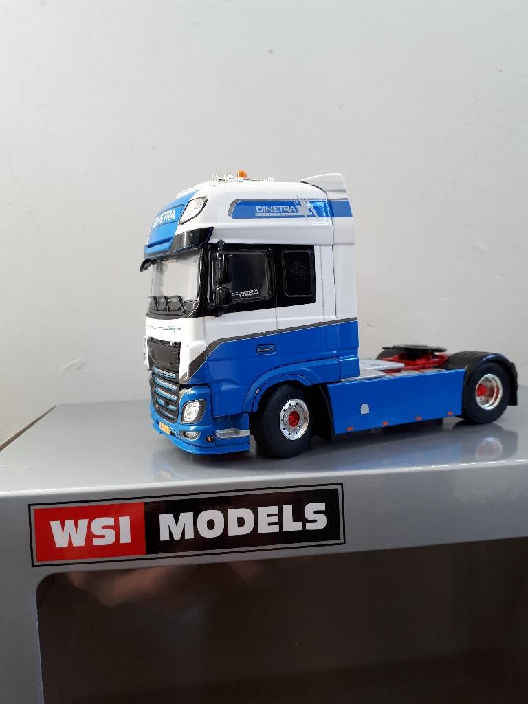 WSI Dinetra DAF XF SSC, Hobby en Vrije tijd, Modelauto's | 1:50, Ophalen of Verzenden, Nieuw, Bus of Vrachtwagen, Wsi