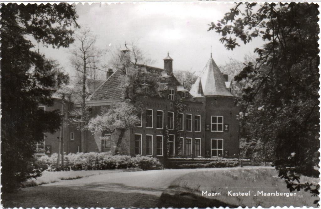 Maarn  Kasteel-Maarsbergen, Ophalen of Verzenden, Gelopen, Utrecht