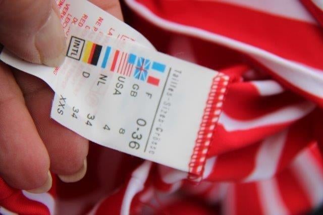 Vest rood/ wit Saint James mt 34 Vaste prijs, Kleding | Dames, Truien en Vesten, Saint James, Ophalen of Verzenden, Zo goed als nieuw