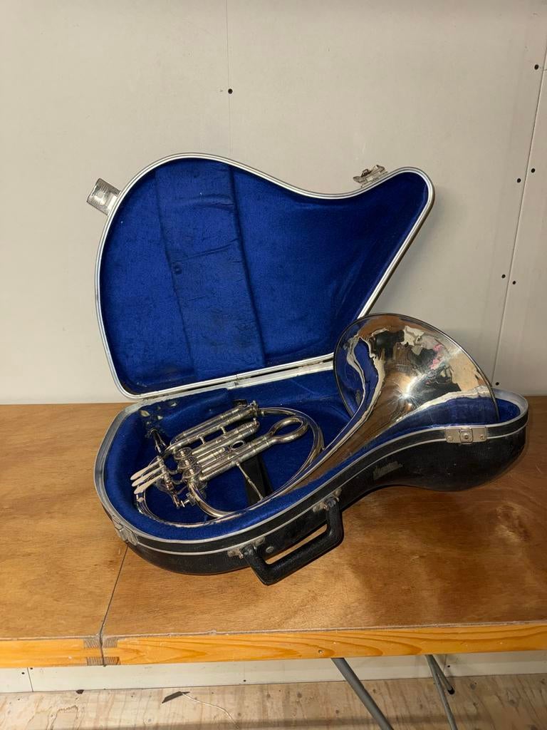 Miraphone Waldkraiburg 979H Hoorn, Muziek en Instrumenten, Blaasinstrumenten | Hoorns, Ophalen, Gebruikt, Althoorn of Eshoorn