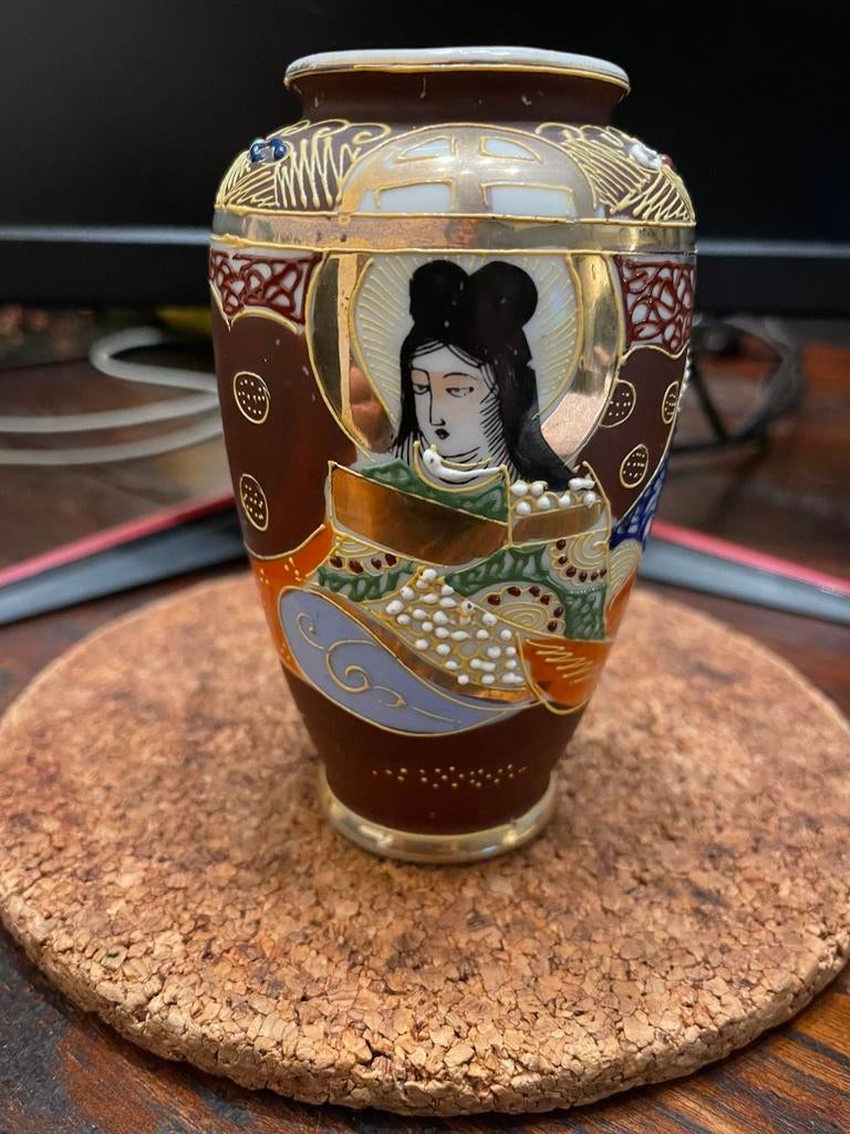 Japanse Satsuma vaasje, Antiek en Kunst, Antiek | Porselein, Ophalen