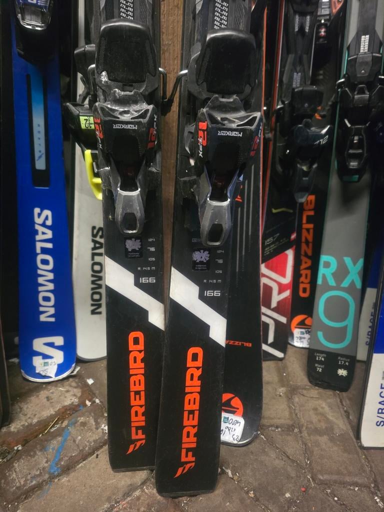 166cm BLIZZARD FIREBIRD COMPETITION 76 2TI, Sport en Fitness, Skiën en Langlaufen, Overige merken, 160 tot 180 cm, Ophalen of Verzenden