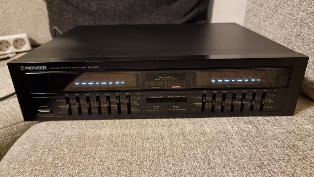 Pioneer GR-551 Stereo Graphic Equalizer - Vintage Audio, Ophalen of Verzenden, Gebruikt, Stereo, Pioneer