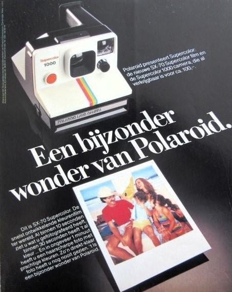 34 vintage reclames camera fototoestel 67-81 foto Eumig, Verzamelen, Fotografica en Filmapparatuur, Fototoestel, Voor 1940, Ophalen of Verzenden