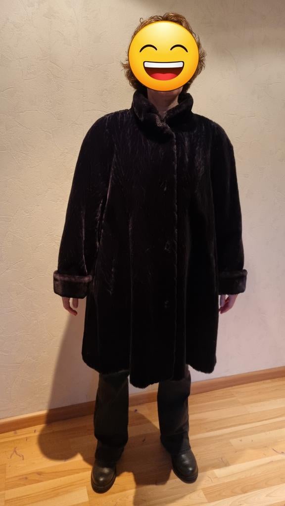 Vintage Kohler en Krenzer Zwarte Jas, Ophalen of Verzenden