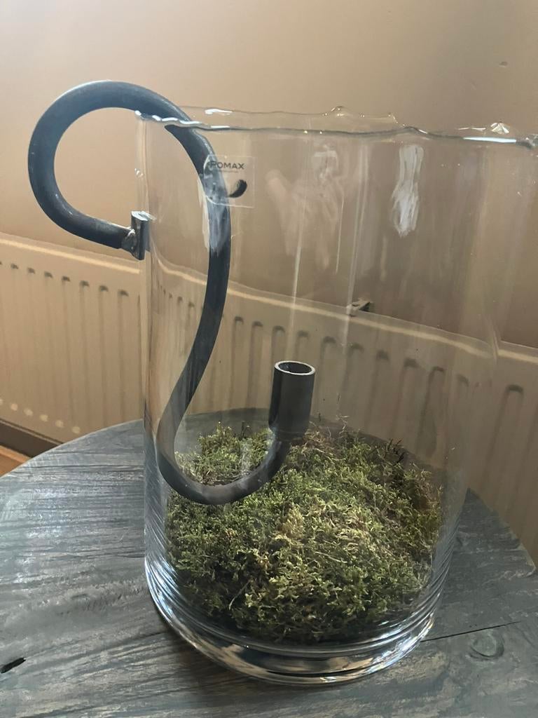 Pomax windlicht, Ophalen, Zo goed als nieuw, Overige kleuren, Metaal