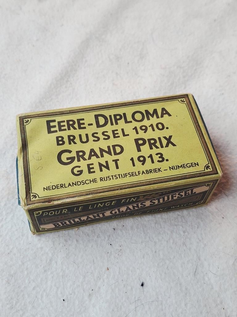 Oude Briljant Glans Stijfsel Verpakking, Ophalen of Verzenden, Gebruikt, Verpakking