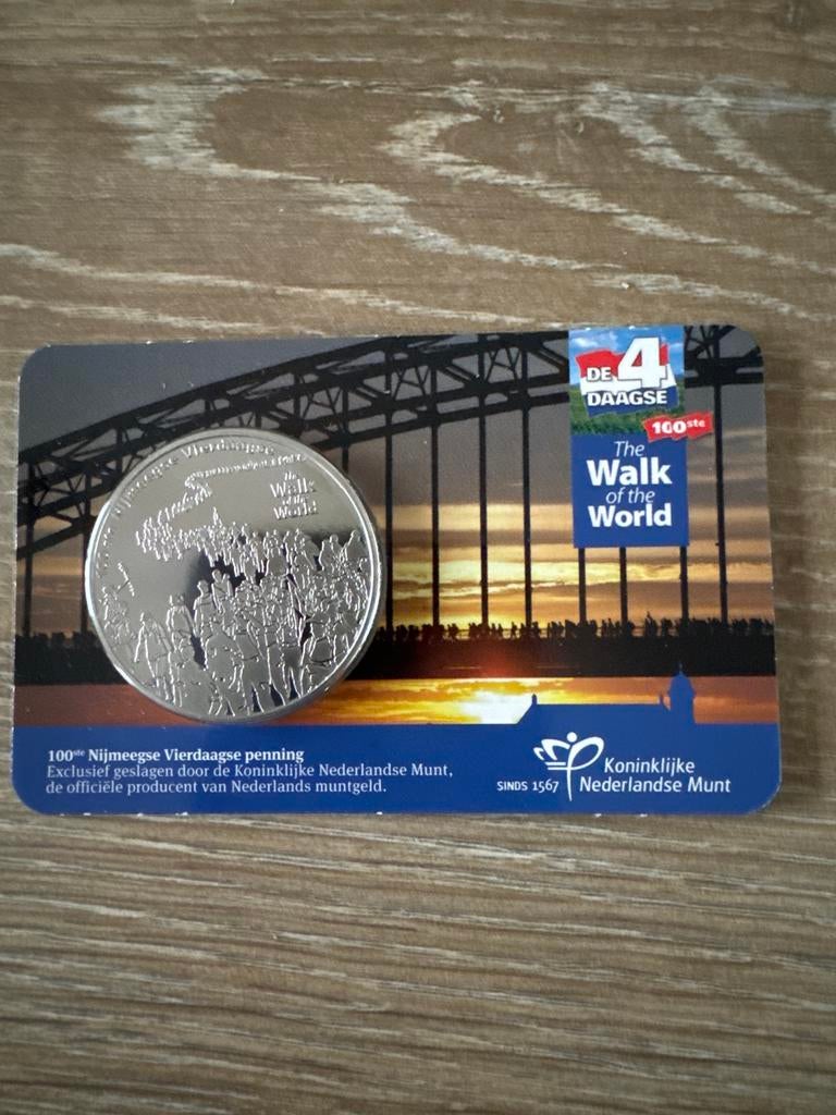 Nijmeegse Vierdaagse penning - Koninklijke Nederlandse Munt, Koningin Beatrix, Zilver, Losse munt, Overige waardes