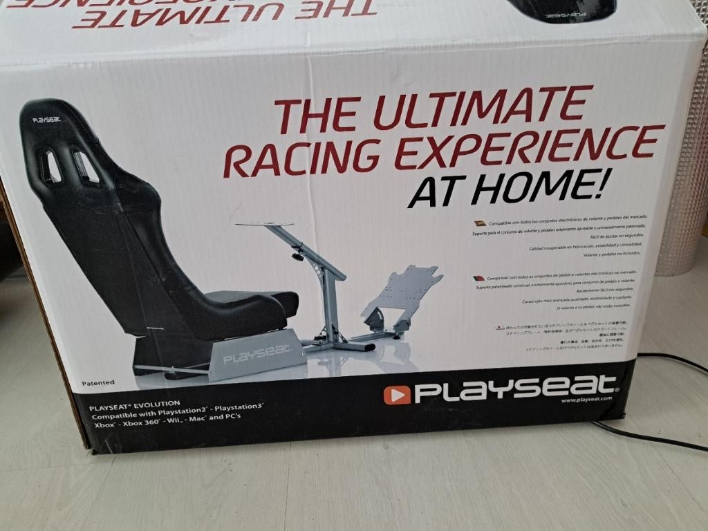 Thrustmaster T150 Playseat racing stoel., Ophalen, Zo goed als nieuw, Playseat of Racestoel, PlayStation 3