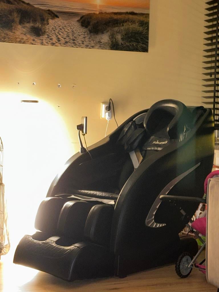 Sakura Massage Stoel - Model 802A, Kunststof, Gebruikt, 100 tot 125 cm, Ophalen of Verzenden