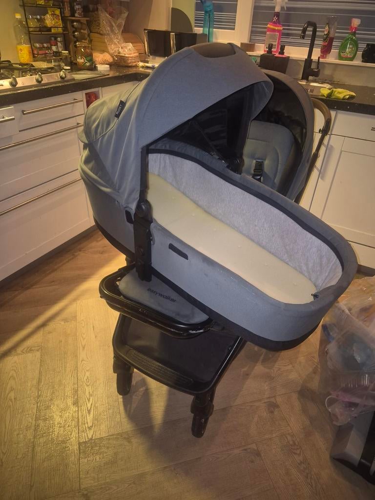 Easy Walker Rudey Kinderwagen Mint Groen + Voetzak, Ophalen, Gebruikt, Kinderwagen, Overige merken