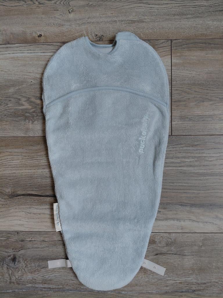 Puckababy piep, teddy sky, zeer goede staat, Ophalen of Verzenden, Zo goed als nieuw, Minder dan 70 cm, Bakerzak of Bakerdoek