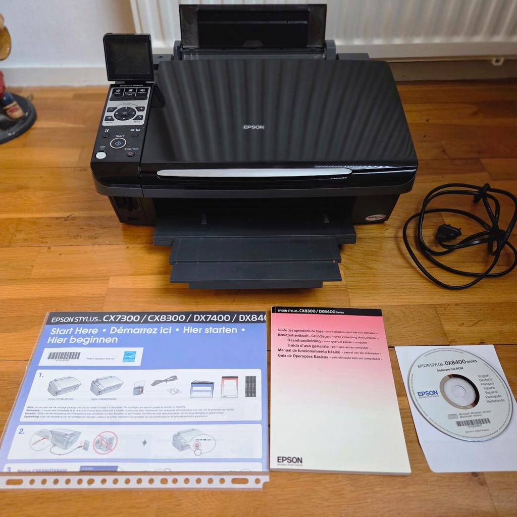 Epson Stylus DX8450 All-in-One Printer, Gebruikt, Inkjetprinter, All-in-one, Kleur printen
