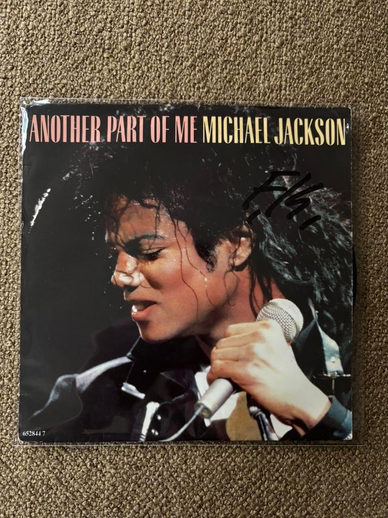 Micheal Jackson - Another Part of me, Ophalen of Verzenden, Zo goed als nieuw, 7 inch, Pop