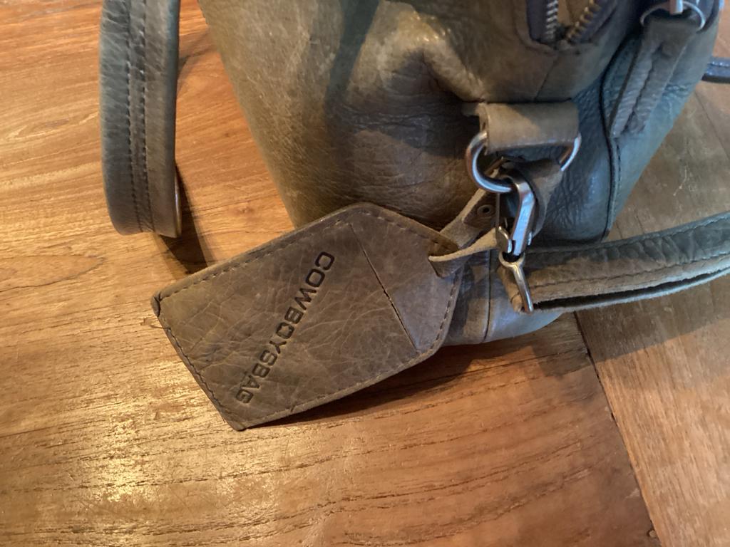 Cowboysbag Schoudertas - Gebruikt, Ophalen of Verzenden, Gebruikt, Groen, Handtas