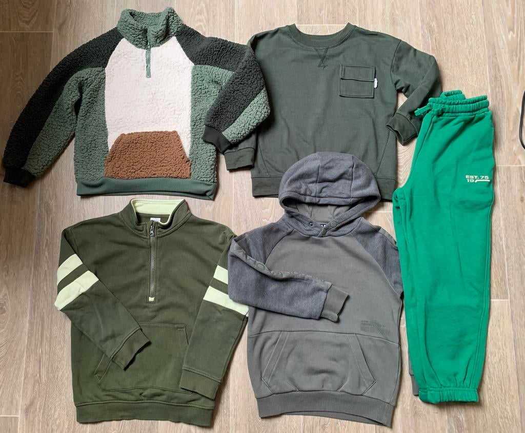 Set jongenskleding oa Zara, WE, maat 122-128, Ophalen of Verzenden, Zo goed als nieuw, Maat 128