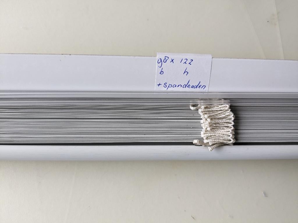 Luxaflex draai kiepraam 98x122 cm, Ophalen, Gebruikt, 50 tot 100 cm, 150 tot 200 cm