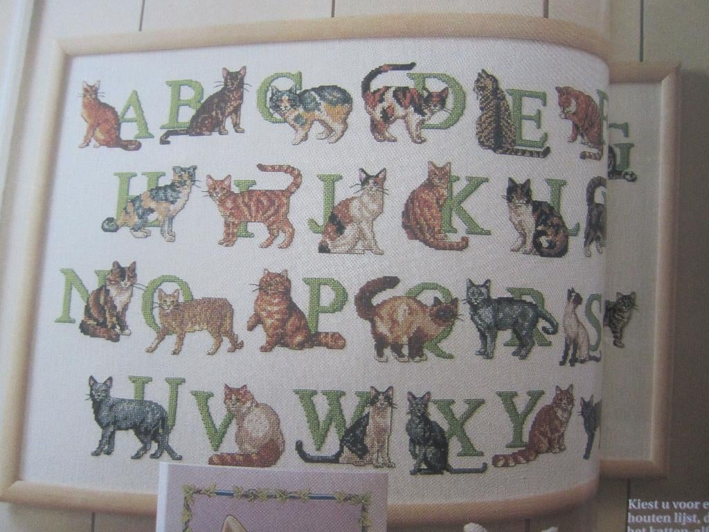 borduurpatroonen VOGELS KATTEN MATILDE MUIS SUNNY MEADOWS, Ophalen of Verzenden, Zo goed als nieuw, Handborduren, Patroon