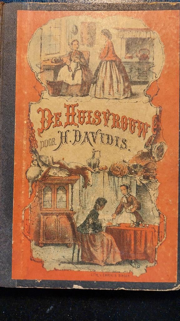 De huisvrouw door H. Davidis, Boeken, Ophalen of Verzenden, Gelezen, H. Davidis