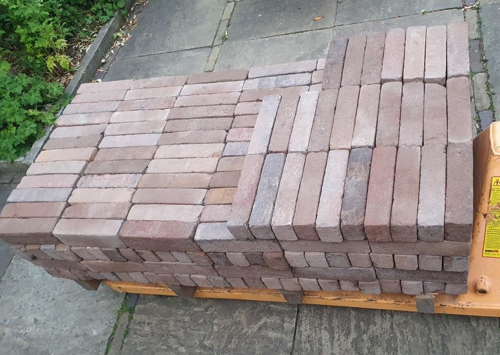 Gebakken klinkers - 5m², Ophalen, Overige materialen, Gebruikt, Klinkers