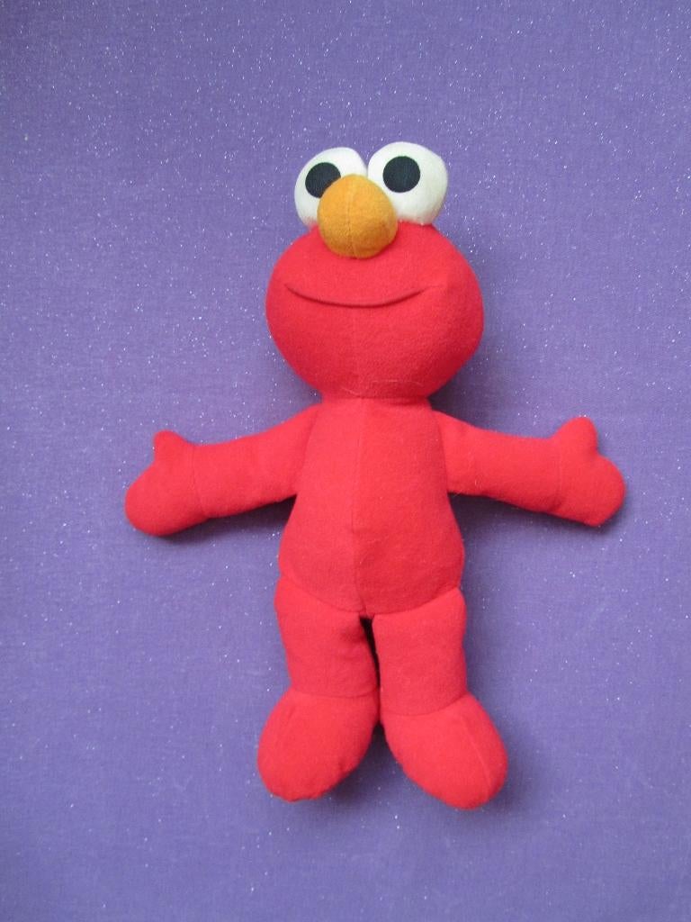 SESAMSTRAAT JIM HENSON PRODUCTION Knuffel ELMO 1996. 25 CM, Overige typen, Nieuw, Ophalen of Verzenden, Middelgroot (20 tot 80 cm)