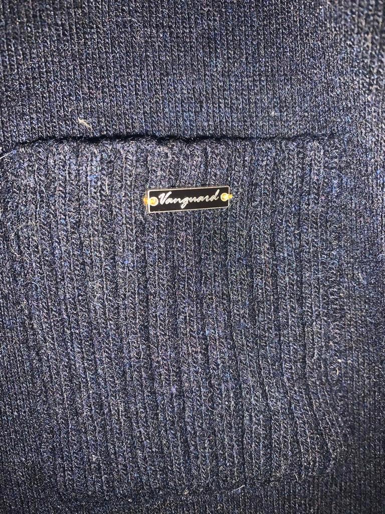Vanguard wollen vest - Maat XL, Ophalen of Verzenden, Zo goed als nieuw, Maat 56/58 (XL), Blauw