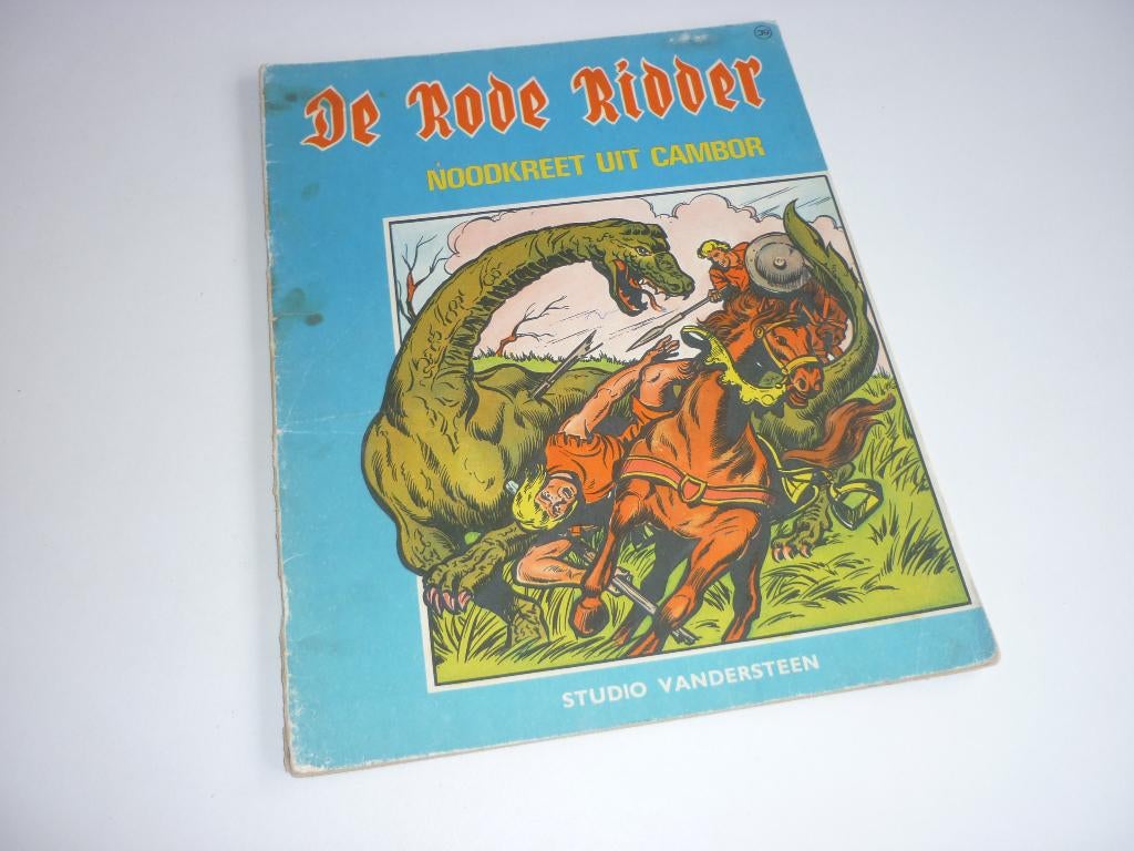 Vandersteen: de Rode Ridder 39. Noodkreet uit Cambor, Boeken, Stripboeken, Gelezen, Eén stripboek, Ophalen of Verzenden