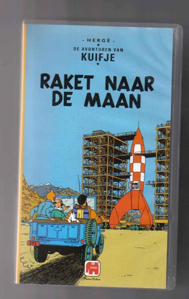 Videoband De Avonturen van Kuifje, Alle leeftijden, Ophalen of Verzenden, Gebruikt