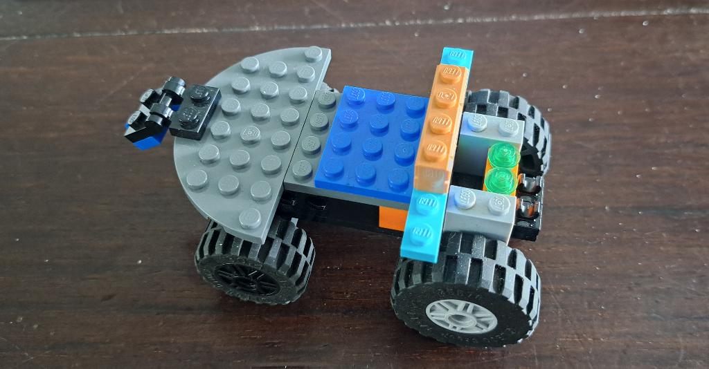 2 onbekende Lego voertuigen, Ophalen of Verzenden, Gebruikt