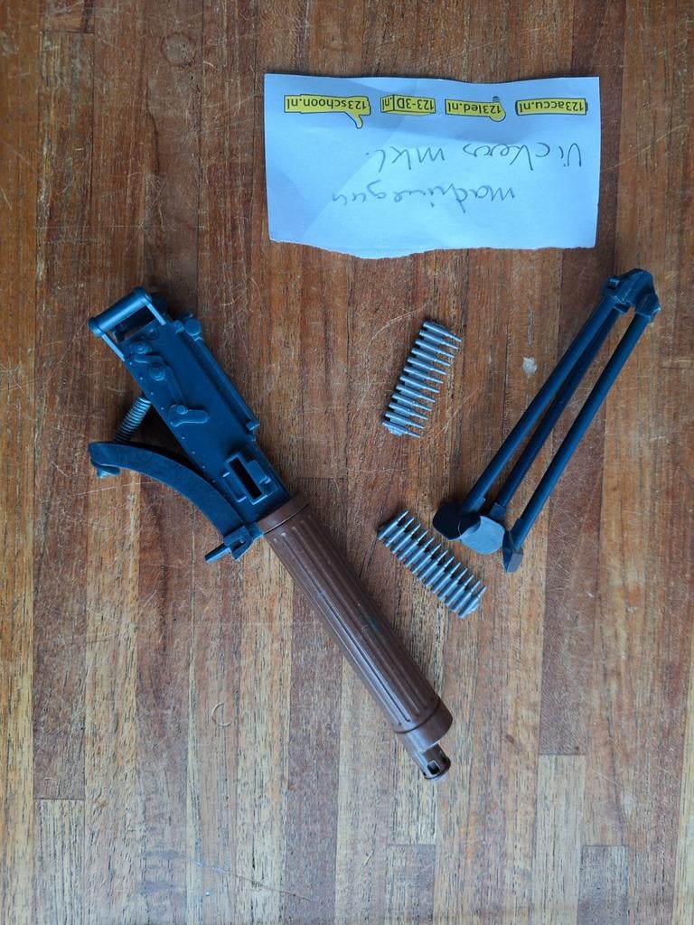 Vintage Actionman Vickers Machinegeweer, Ophalen of Verzenden, Gebruikt