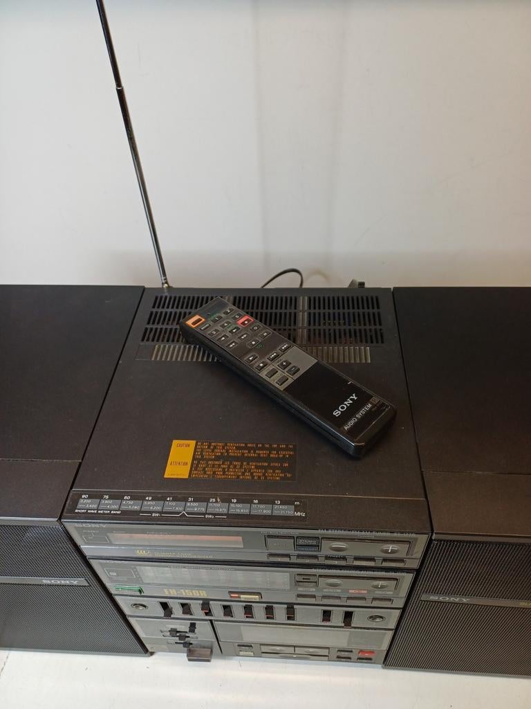 Zeldzame Sony FH-150R Hifi Set uit 1987, Gebruikt, Losse componenten, Sony, Ophalen