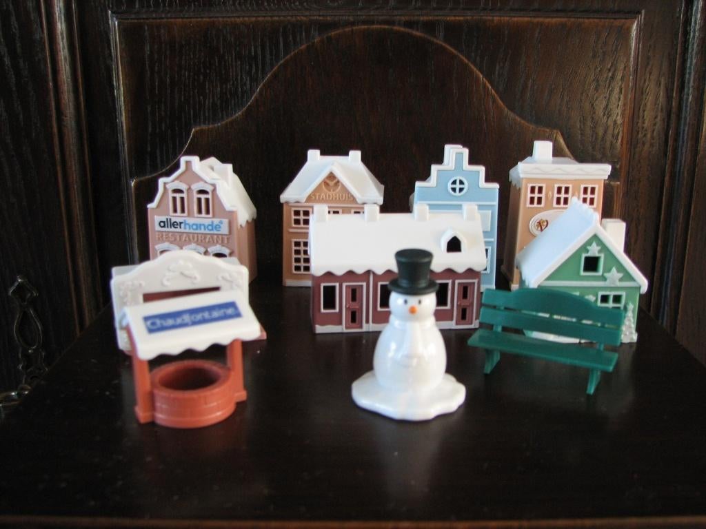 Winterdorphuisjes, Hobby en Vrije tijd, Ophalen of Verzenden, Zo goed als nieuw