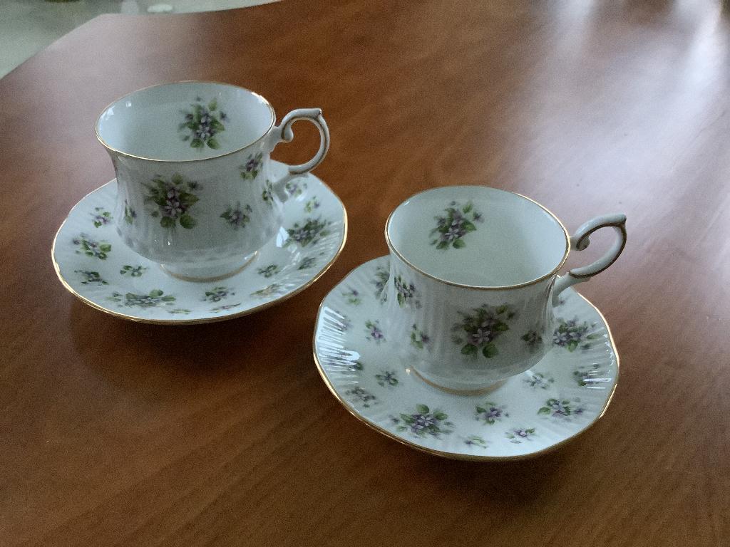 Kop en schotel Fine  Bone China., Ophalen of Verzenden, Nieuw, Porselein, Kop en/of schotel