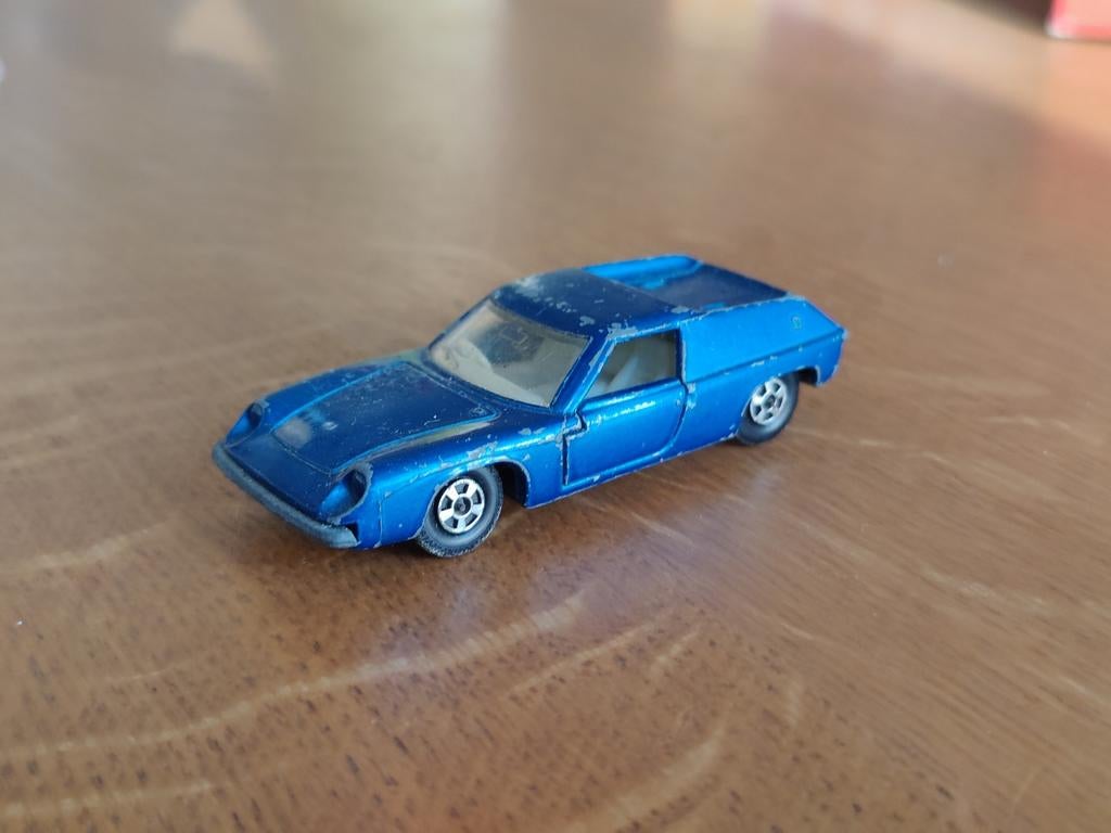 Matchbox Lotus Europa BLAUW, Ophalen of Verzenden, Auto