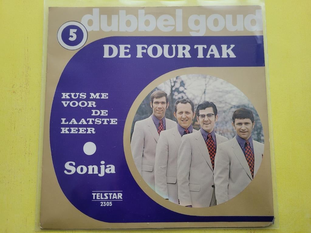 De Four Tak - Kus me voor de laatste keer - Sonja ., Ophalen, Zo goed als nieuw, Overige formaten, Levenslied of Smartlap