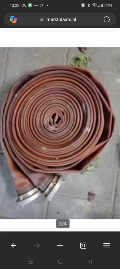 Slang gebruikt, Ophalen, Gebruikt