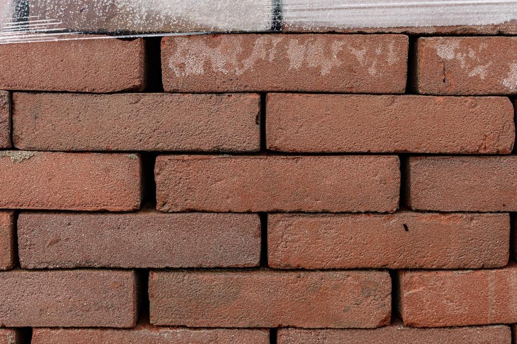 Oude bruine jaren 60 70 vormbak steen rood bruin 22M2, Doe-het-zelf en Verbouw, Metselstenen, Ophalen of Verzenden, Gebruikt, Bakstenen